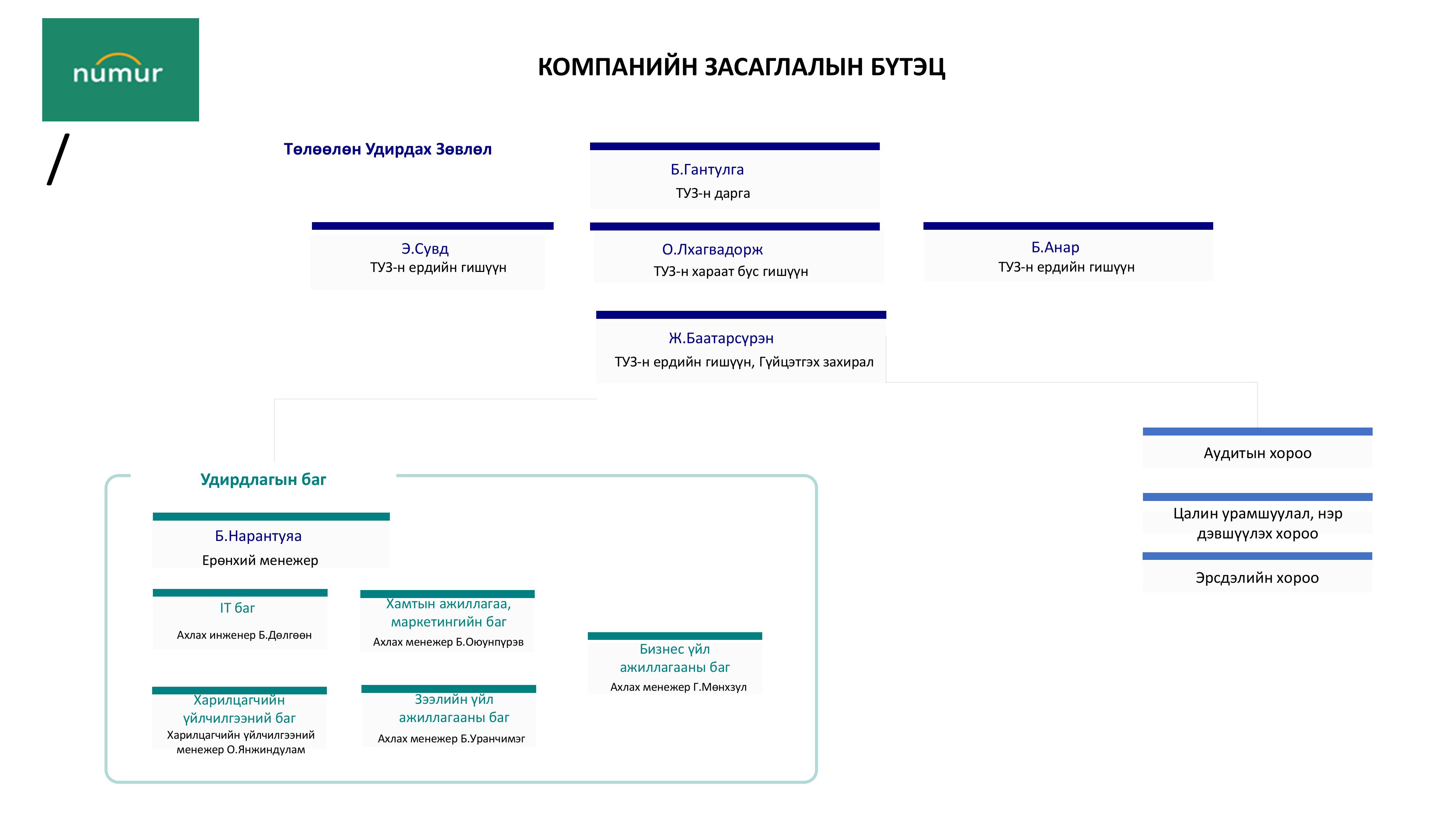 Corporate governance structure